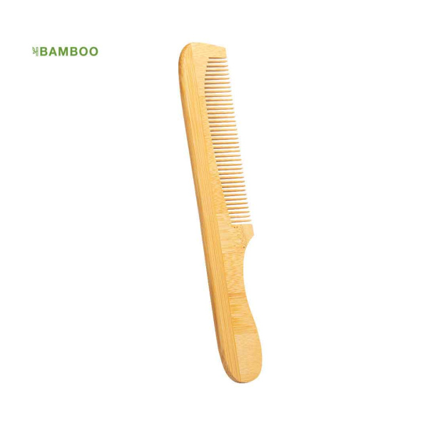 Peigne en bambou personnalisable