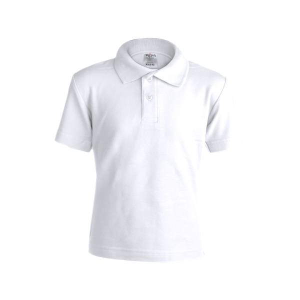 Polo enfant blanc personnalisé