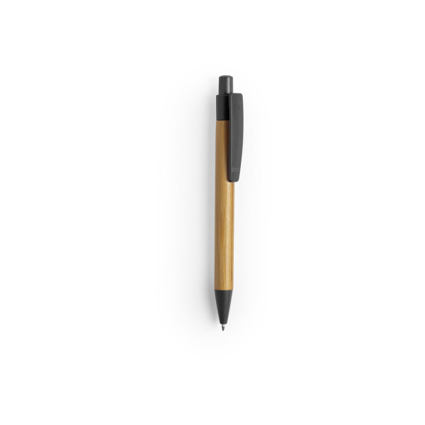 Stylo à bille en bambou et paille de blé