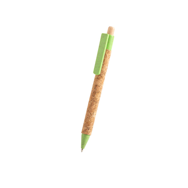 Stylo en liège et paille de blé