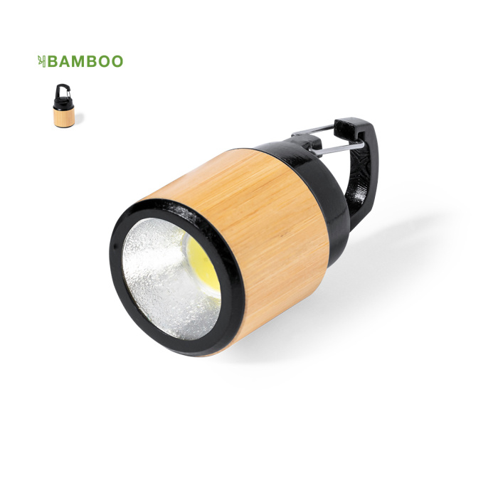 Lampe-torche avec mousqueton personnalisable