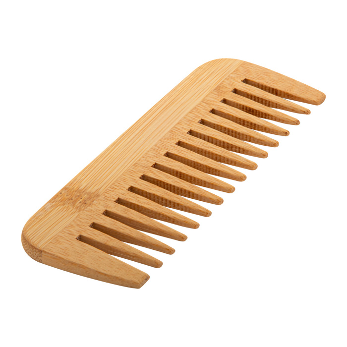 Peigne à cheveux en bambou