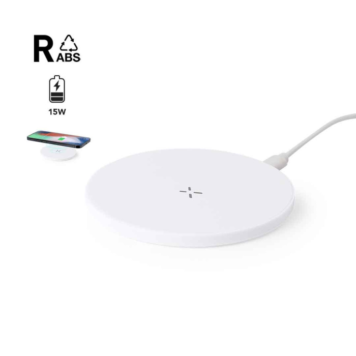 Chargeur sans fil en ABS recyclé