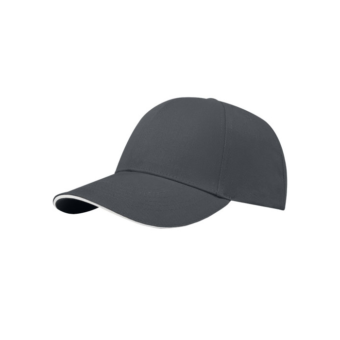 Casquette sandwich à 6 panneaux recyclée