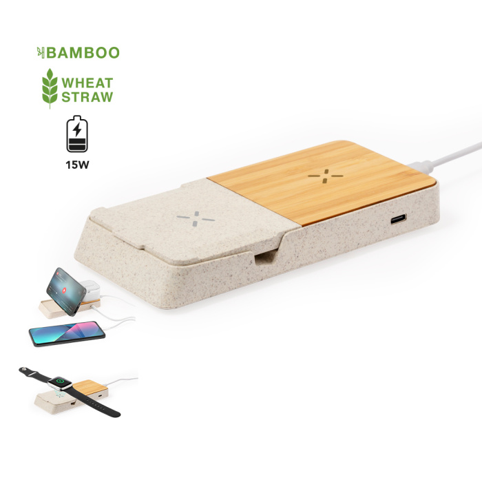 Chargeur à induction double - 15W