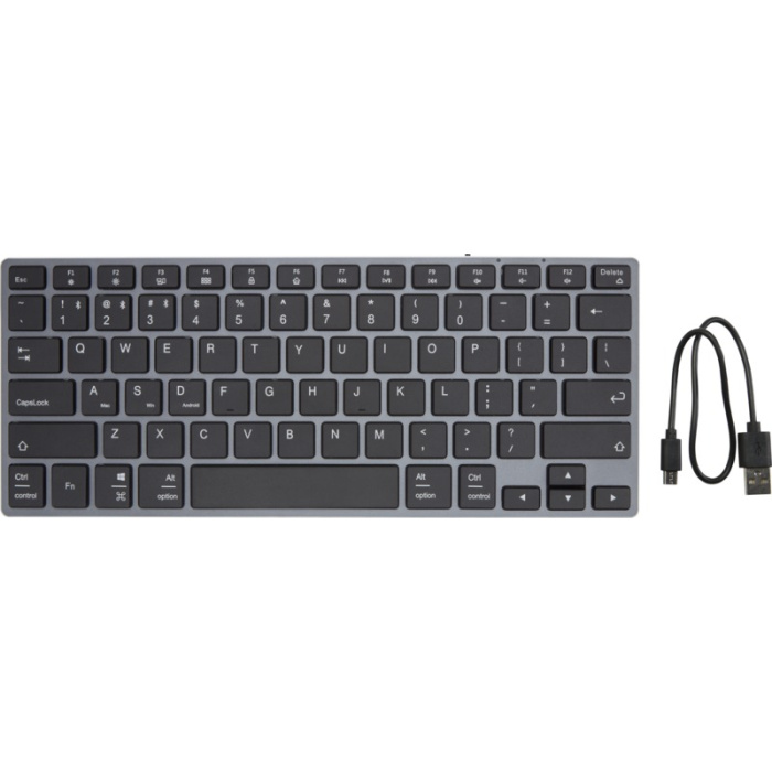 Clavier Bluetooth QWERTY en aluminium
