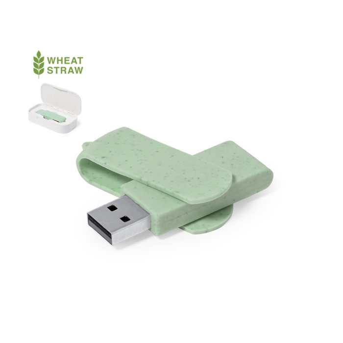 Clé USB en paille de blé 16GB