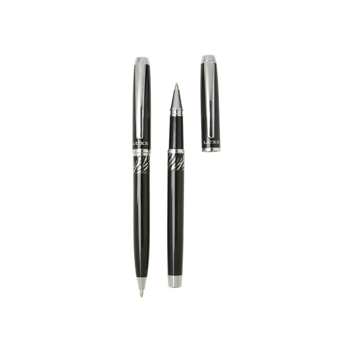 Ensemble Élégant de Deux Stylos Personnalisables