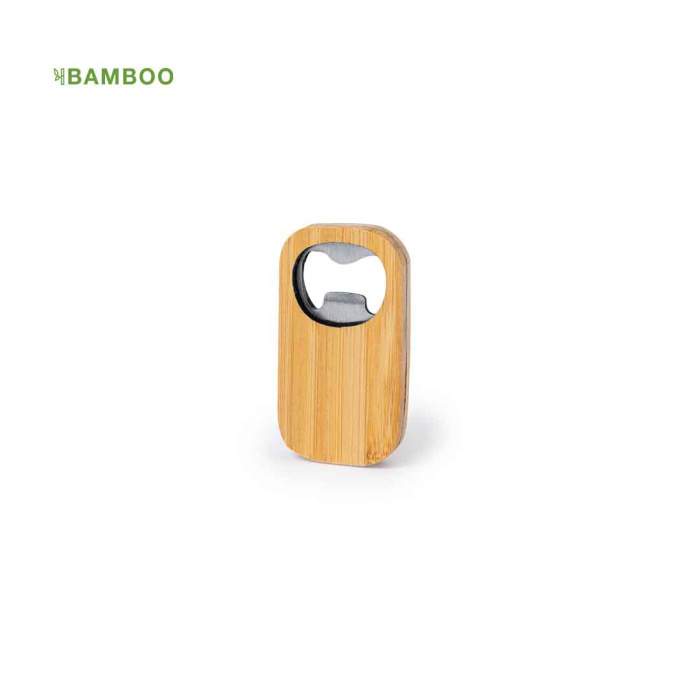 Décapsuleur en bambou avec aimant