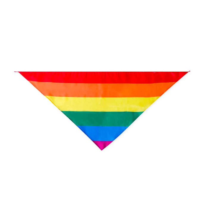 Foulard arc-en-ciel personnalisable