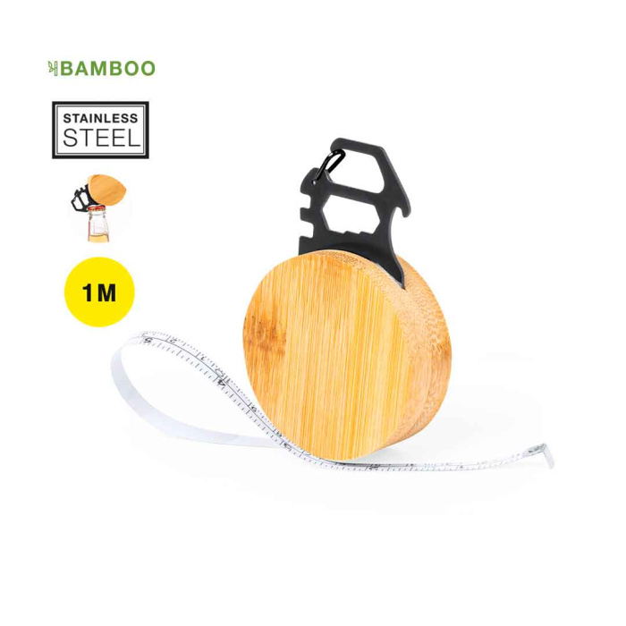 Outil multifonctions rond en bambou