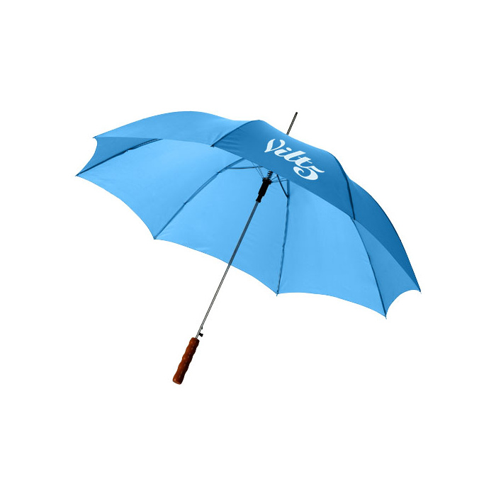 Parapluie 23" à ouverture automatique avec poignée en bois