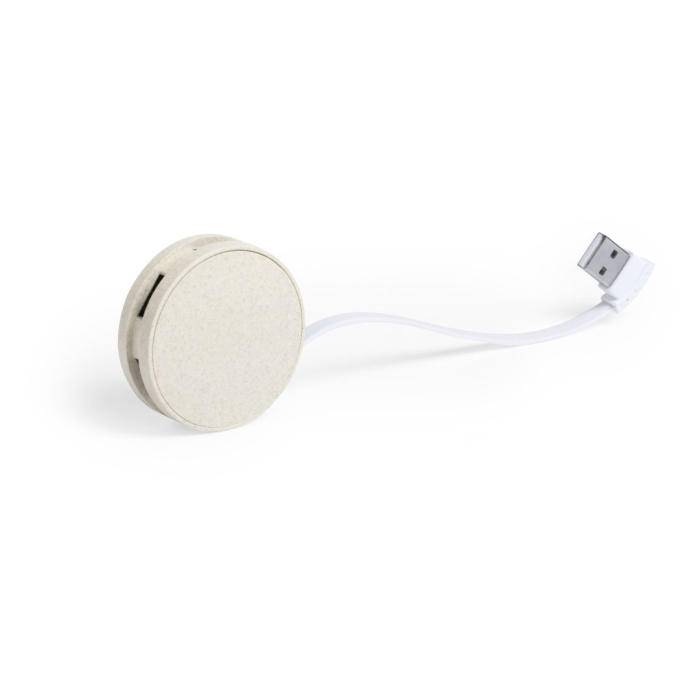 Port USB en paille de blé chic