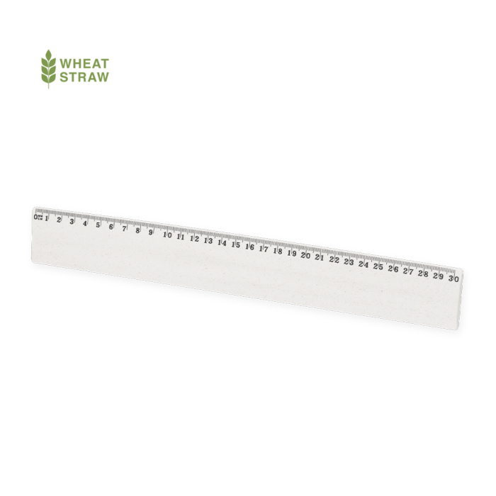 Règle 30 cm en paille de blé