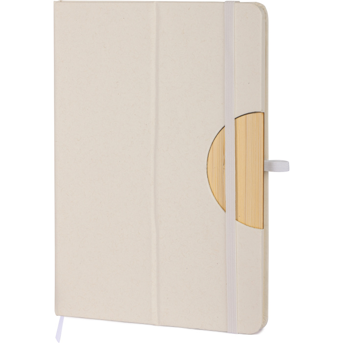 Carnet de notes en bambou avec Tag Nfc
