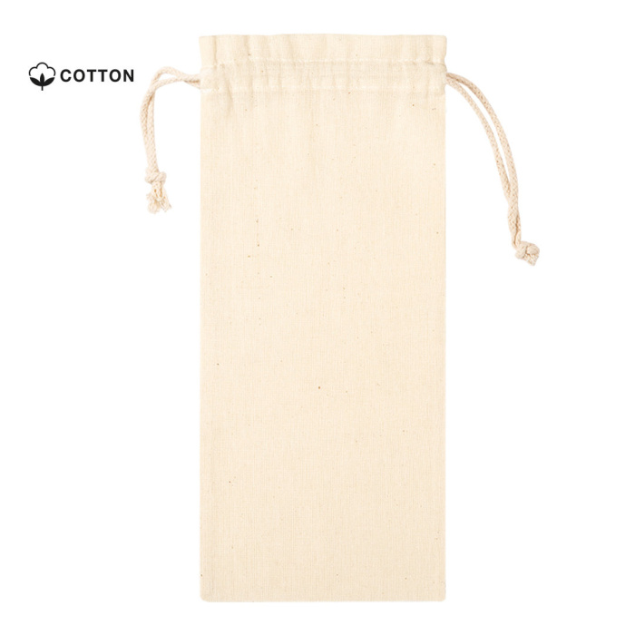 Pochette en coton personnalisable 12x33 cm | 105 g