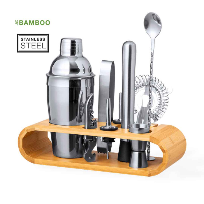 Set à cocktail élégant  inox