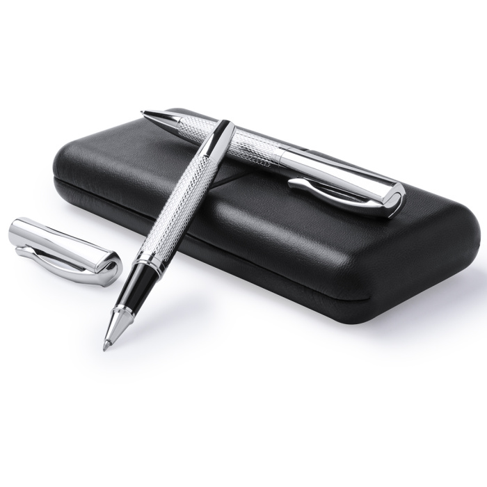 Set stylos en coffret élegant