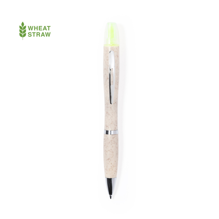 Stylo avec surligneur inclus 2 en 1