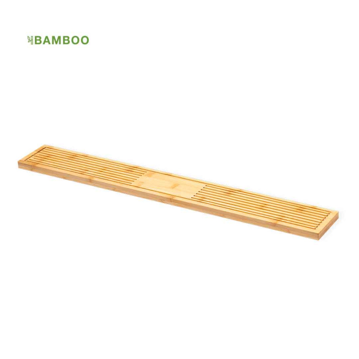 Tapis de bar antidérapant en bambou