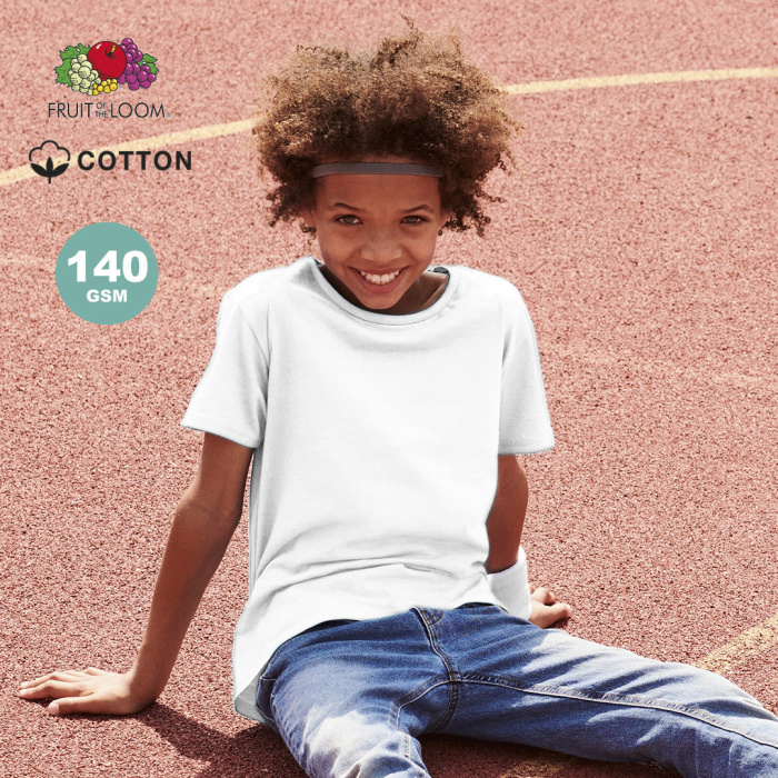 T-shirt pour filles Fruit of the Loom