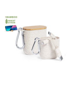 Câble USB écologique avec étui de rangement pour le câble