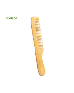 Peigne en bambou personnalisable