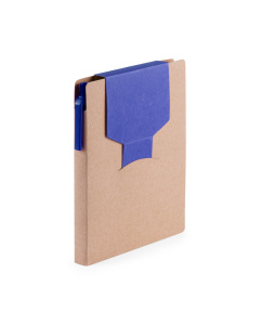 Bloc-notes adhésif avec stylo intégré