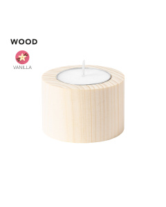 Bougie parfumée vanille en bois