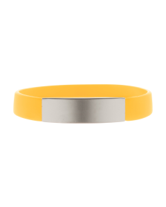 Bracelet en silicone et aluminium