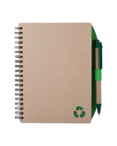 Carnet de notes écologique logo