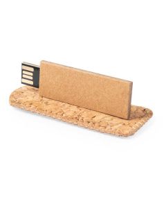 Clé USB en carton et liège personnalisable