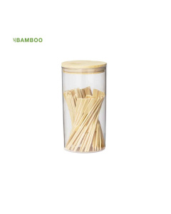 50 Piques à apéritif en forme de fourchette en bambou