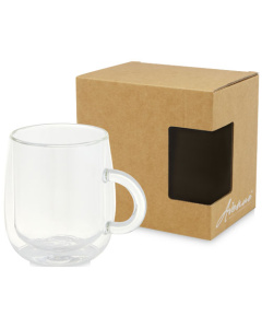 Mug double paroi 330 ml en verre