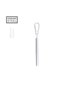 Paille réutilisable en acier inoxydable