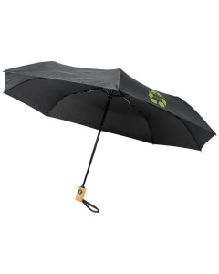Parapluie en RPET pliable 21" à ouverture/fermeture automatique