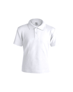 Polo enfant blanc personnalisé