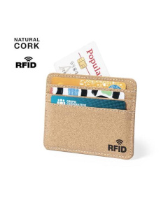 Porte-cartes personnalisé anti RFID en liège