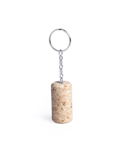 Porte-clés avec bouchon de liège