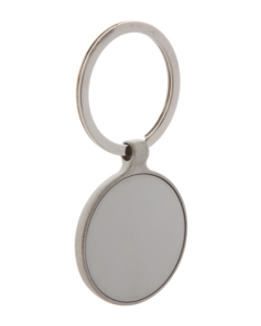 Porte-clés rond en métal