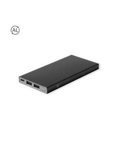 Batterie externe publicitaire 4000 mAh en aluminium recyclé