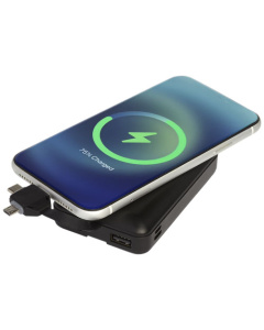 Batterie externe publicitaire 10,000 mAh avec câble 3-en-1