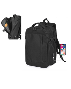 Sac à dos de voyage compatible avec Ryanair et EasyJet avec port USB