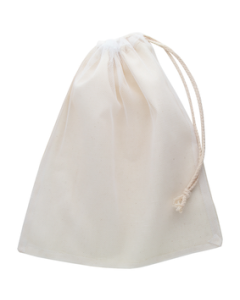 Sac alimentaire en coton | 29 x 30 cm | 95 g