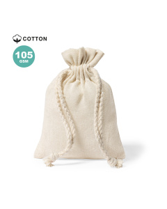 Pochette cadeau publicitaire coton 10x14