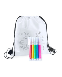 Sac à dos à colorier pour enfants