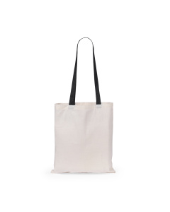 Sac en coton avec anses colorées