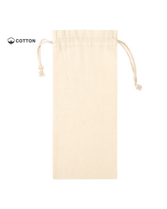 Pochette en coton personnalisable 12x33 cm | 105 g