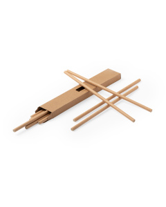 Set de 10 pailles en papier