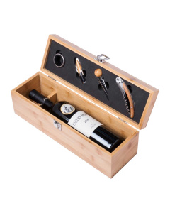 Coffret à vin avec logo promotionnel
